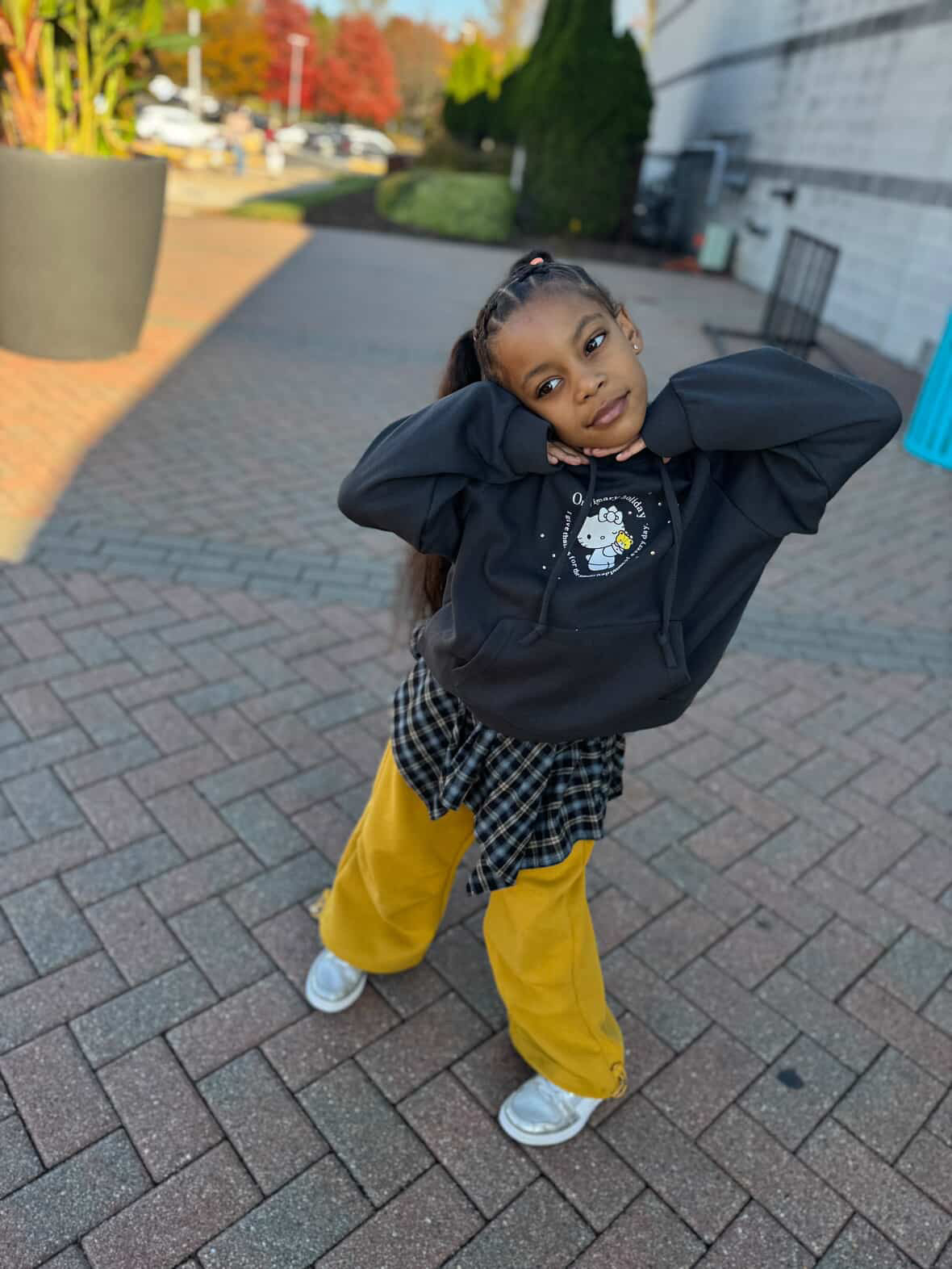 Kitty Bling Oversized Hoodie