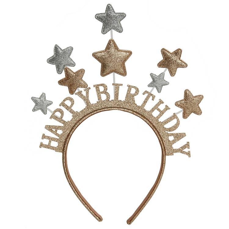 Happy Birthday Star headband