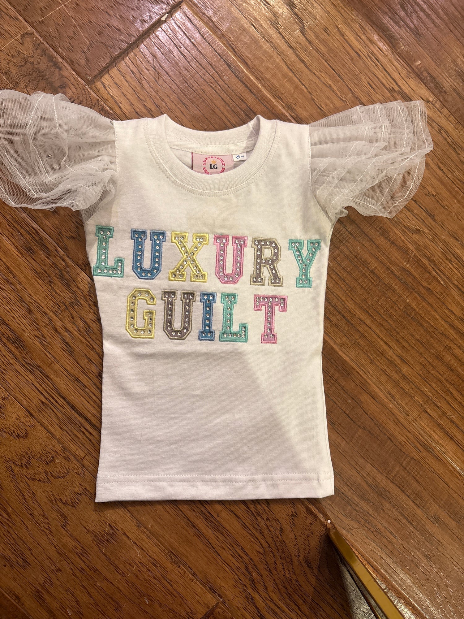 LG Ruffle Bling Tee
