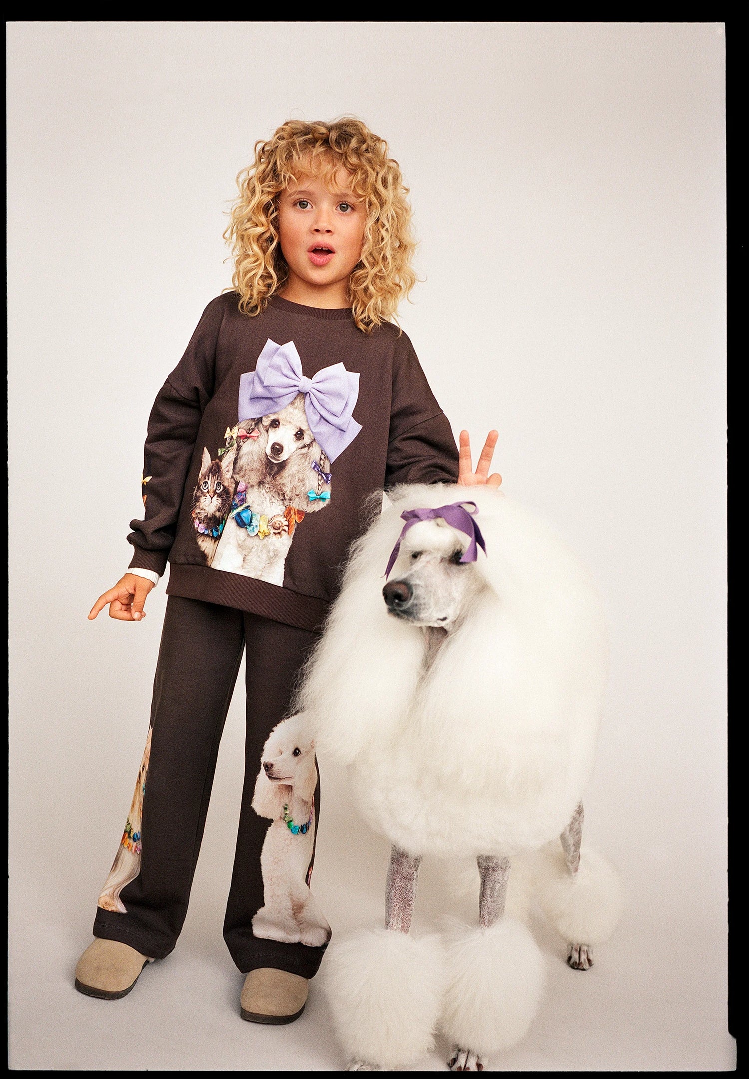 Molo Maxi Poodle Crewneck