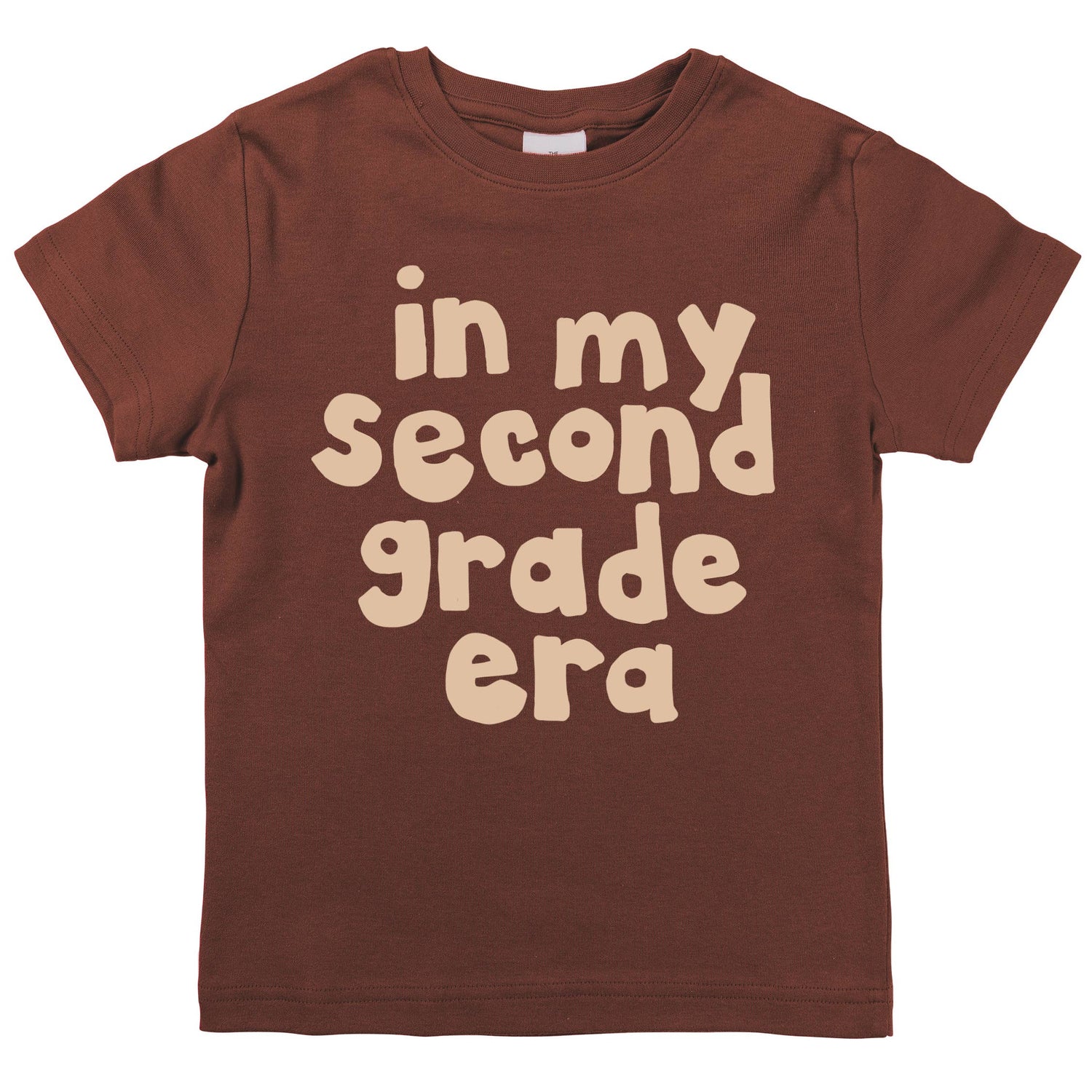 In My 2nd Second Grade Era Back to School Organic Kids Shirt