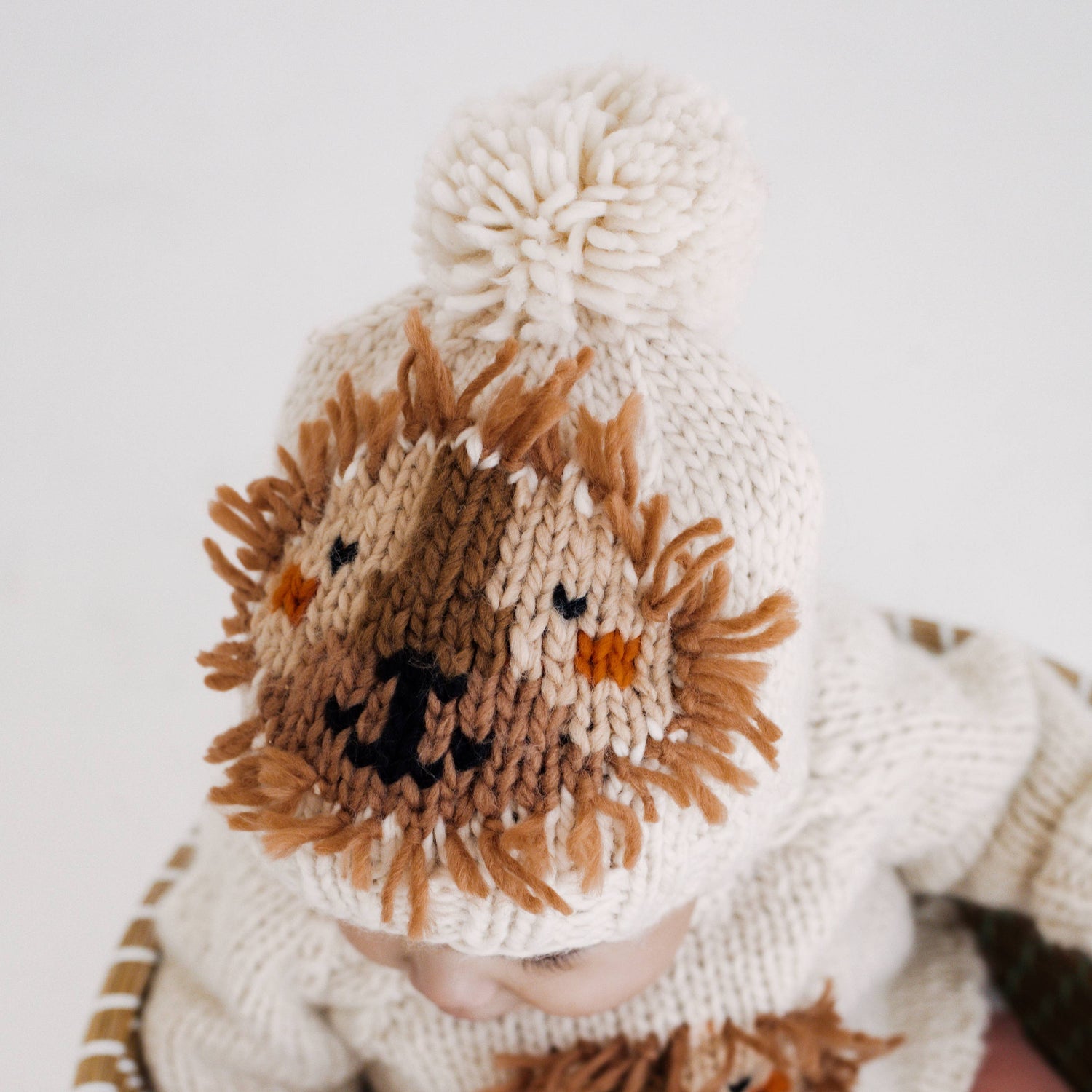 Lion Beanie Hat for Baby & Kids