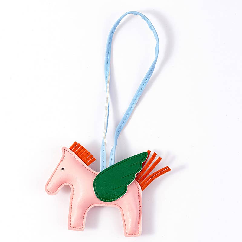 Angel Little Pegasus Bag Charm Car Keychain
