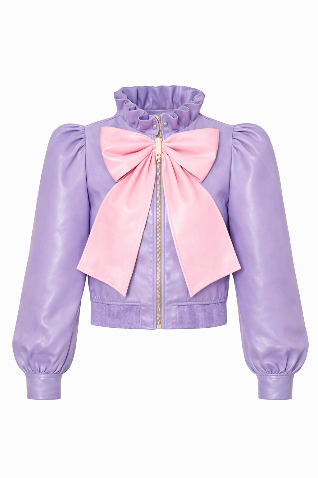 Lavender Faux Bow Jacket