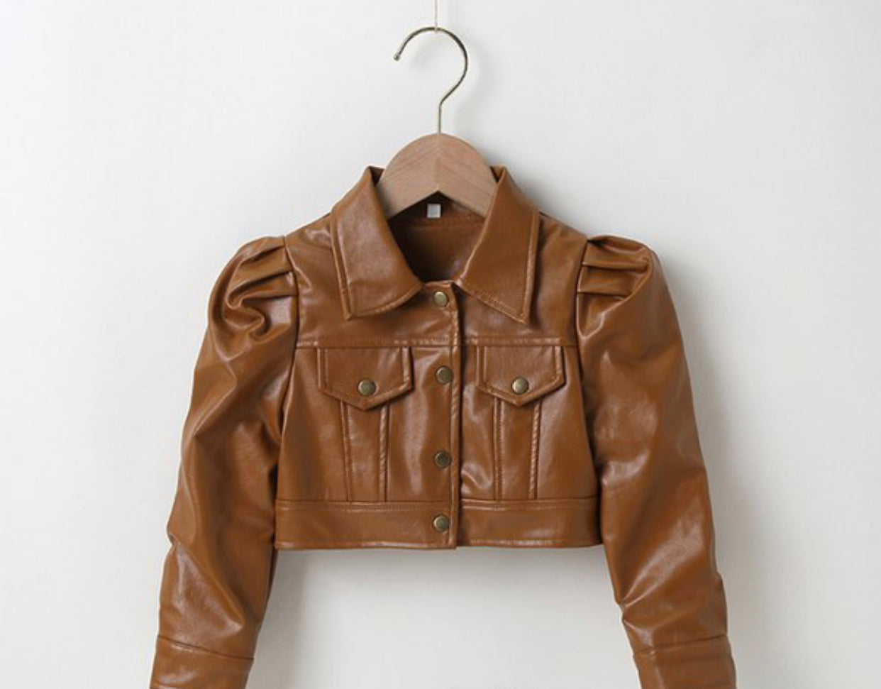 Caramel Puffer Bike Jacket