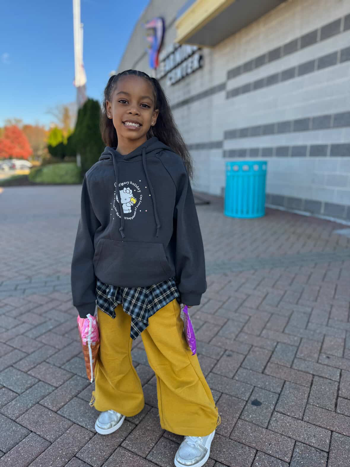 Kitty Bling Oversized Hoodie