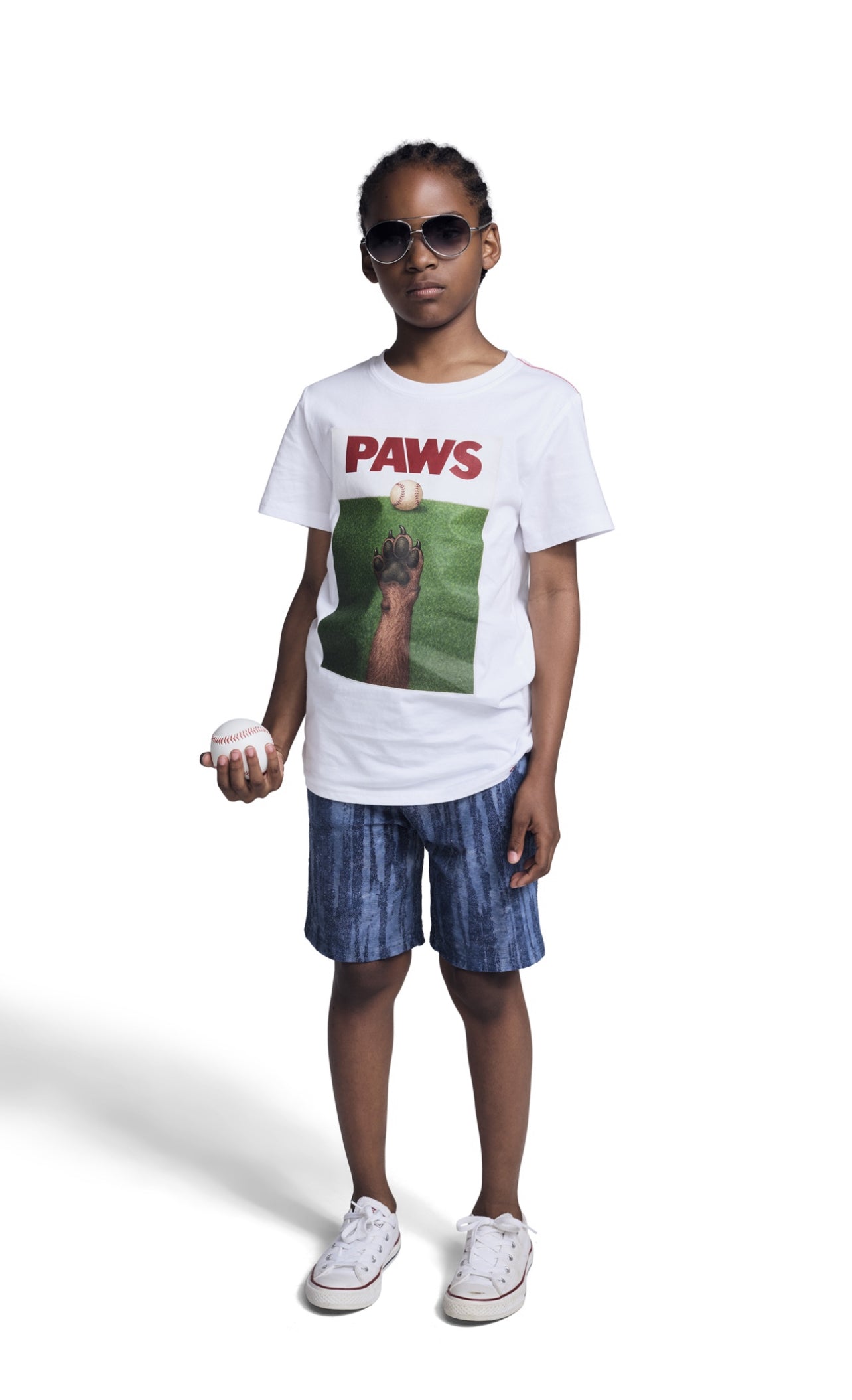 APPAMAN Dog Paws Graphic Tee