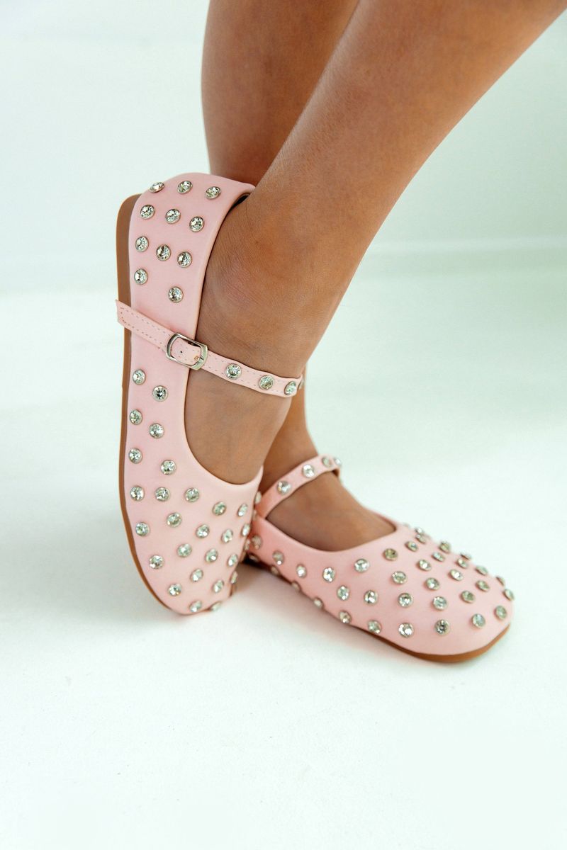 Studded Ballet Flats