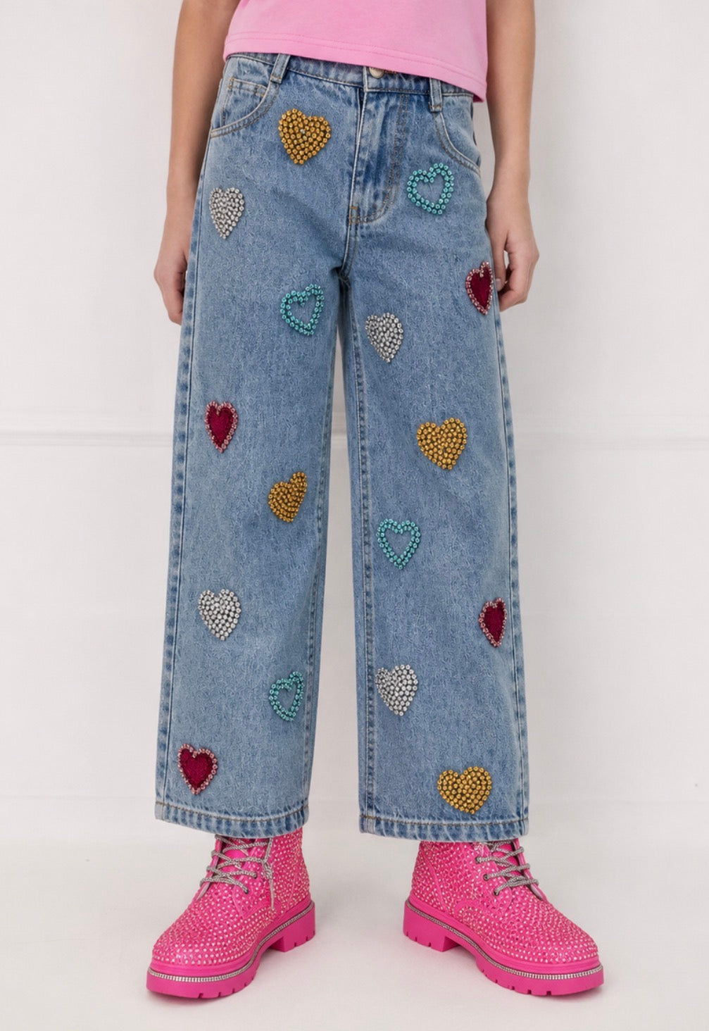 Heart Gem Denim