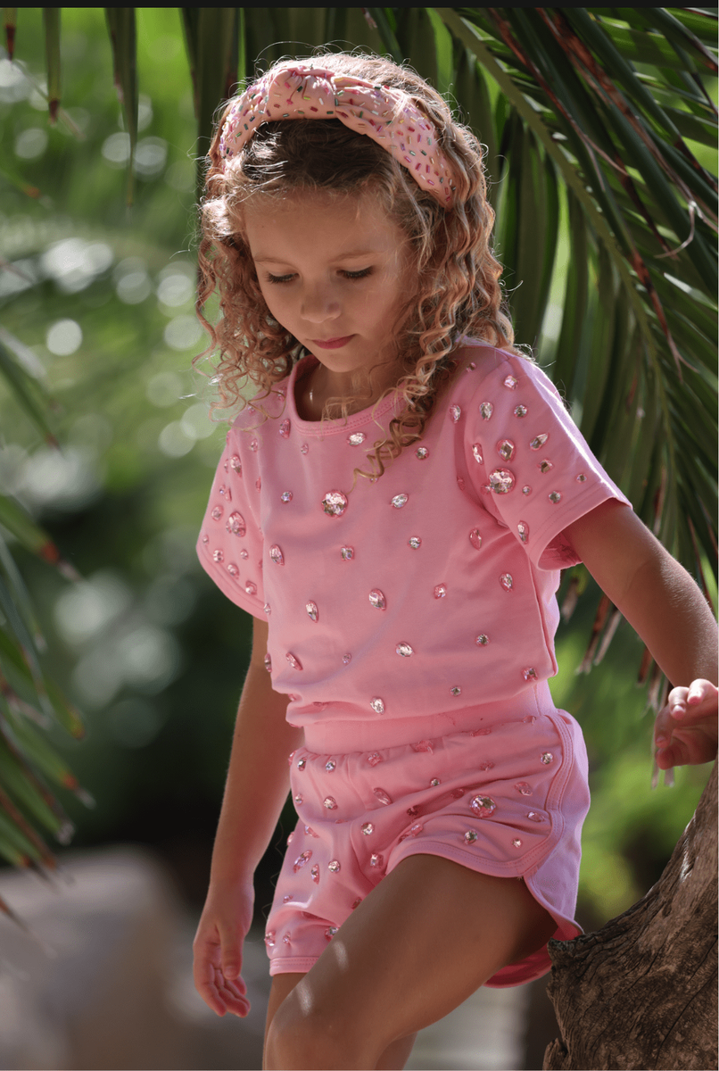 Pinky Gems Shortset