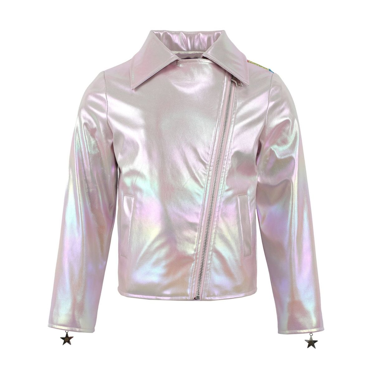 Rainbow cloud Hologram Biker
