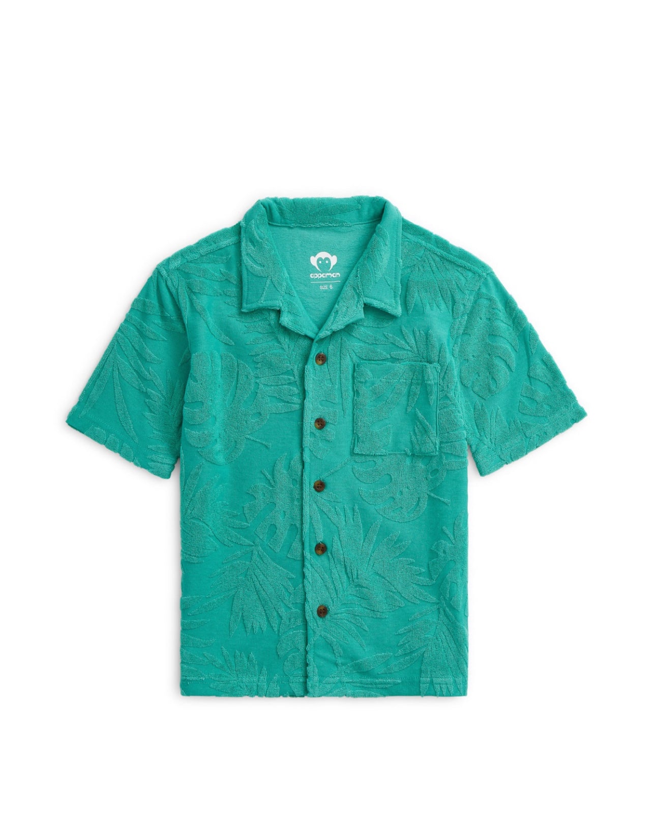 APPAMAN Resort Emerald Terry Shirt