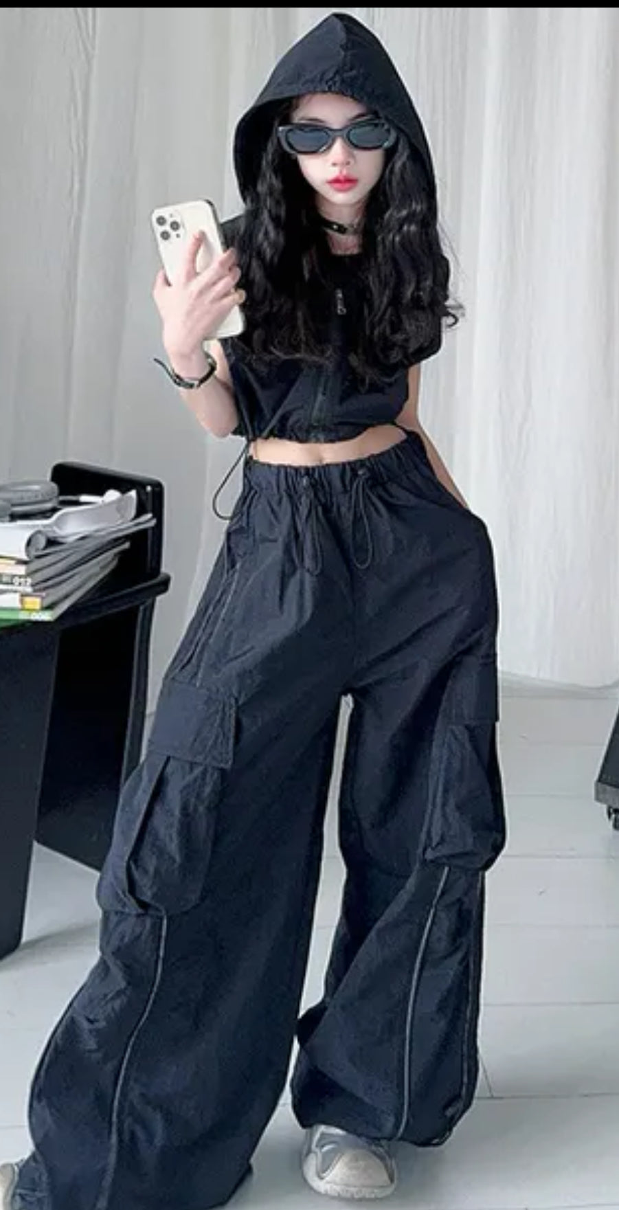 Windy Cargo Pant Set