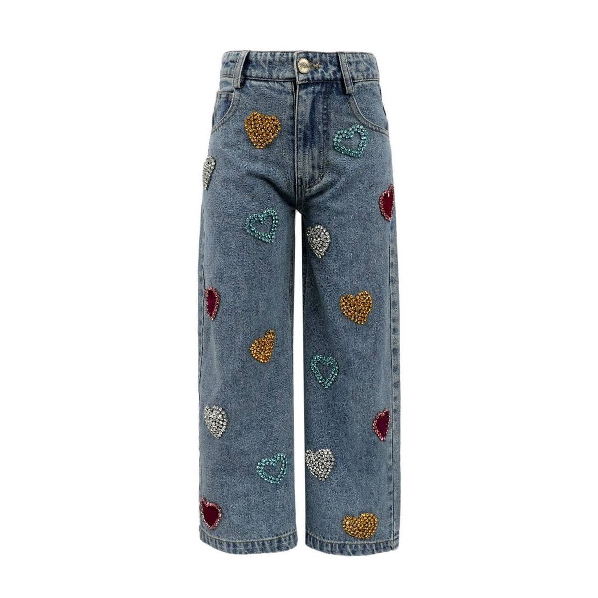 Heart Gem Denim