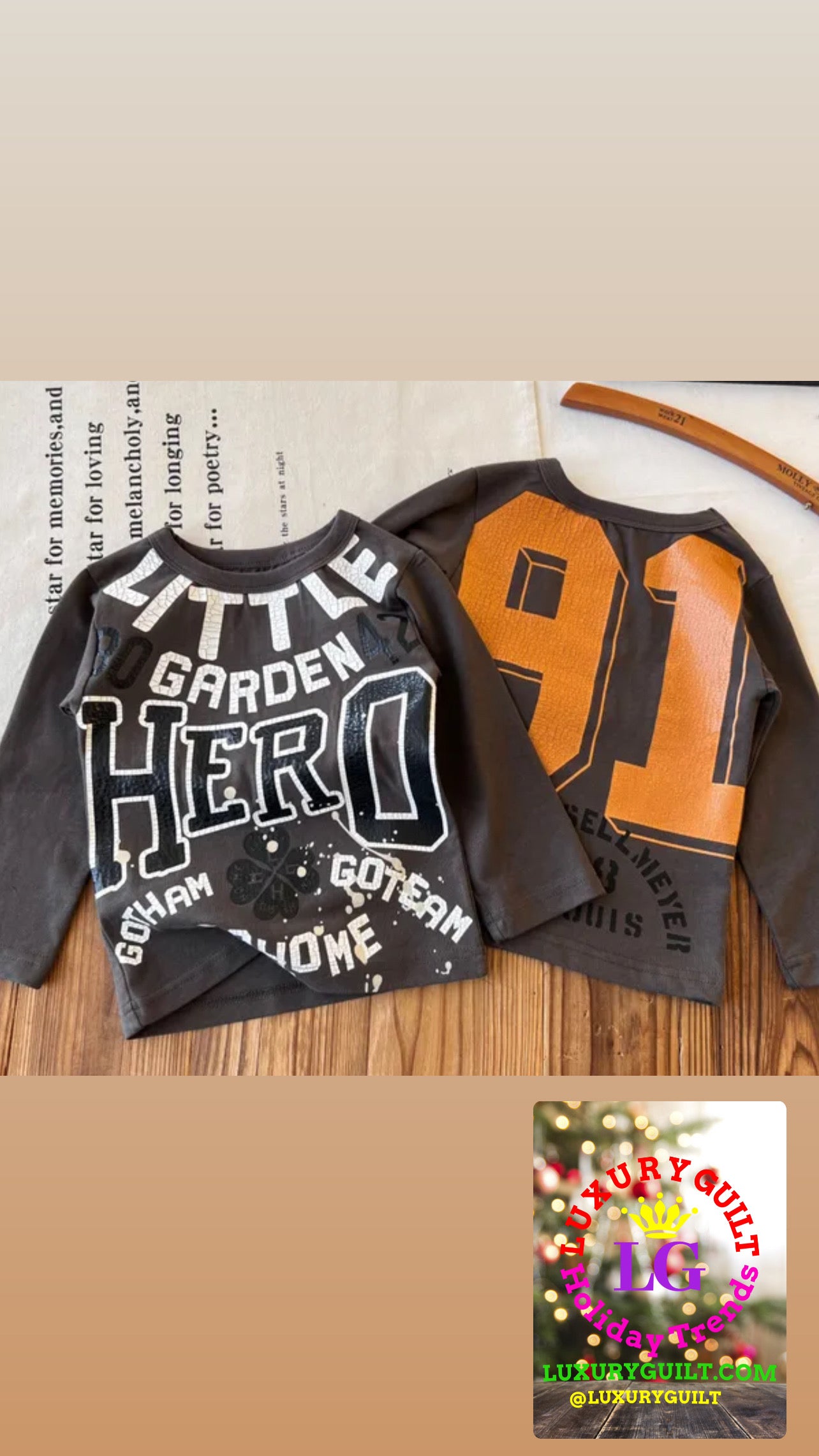 Little Hero Top