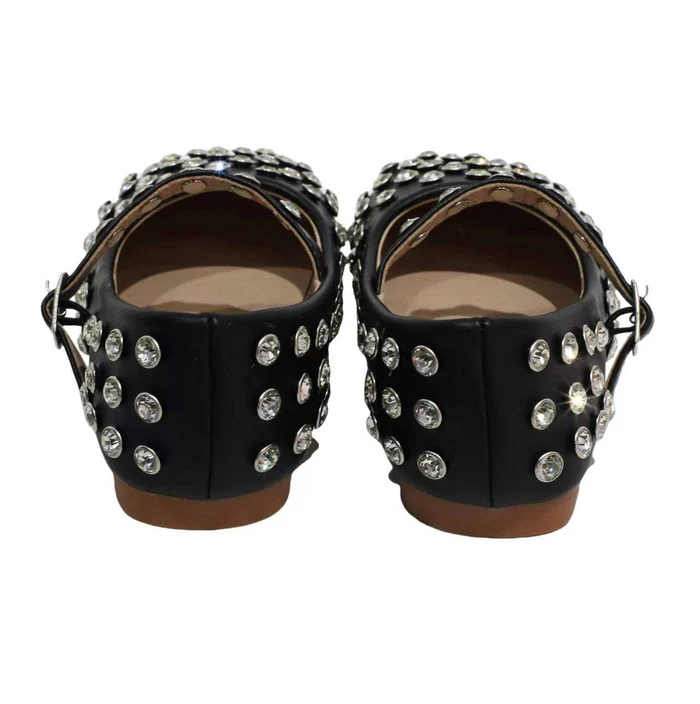 Studded Ballet Flats