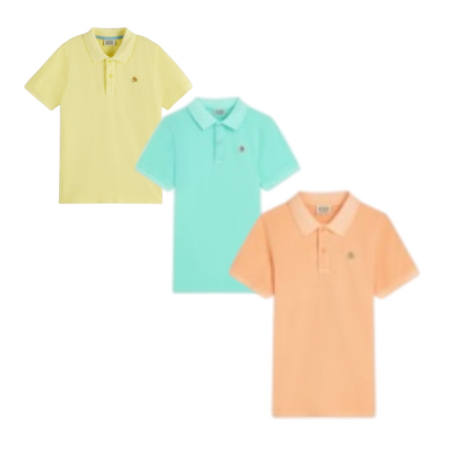 Scotch & Soda Sherbert Garment Dyed Polos