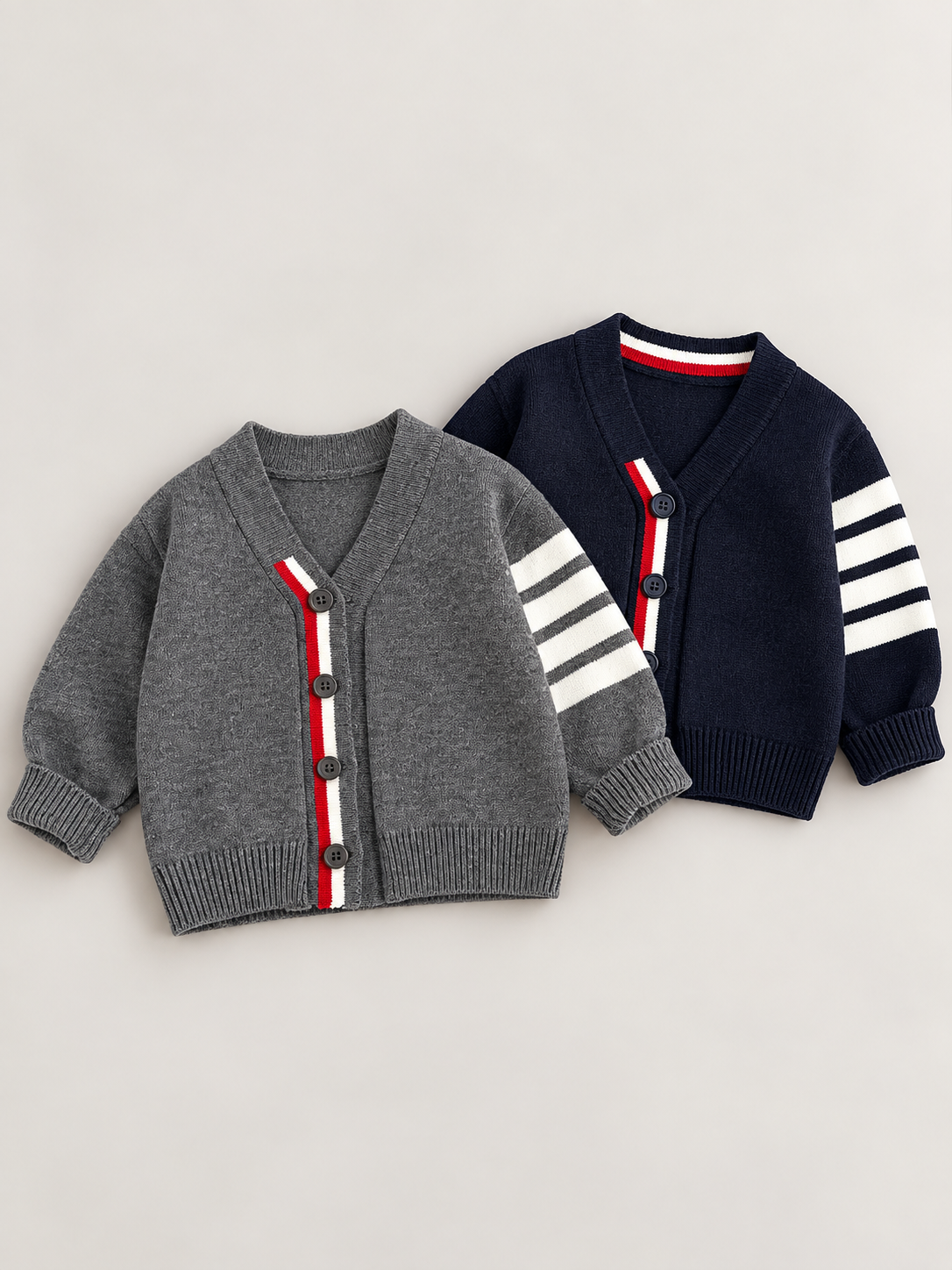Prep StripedCardigan