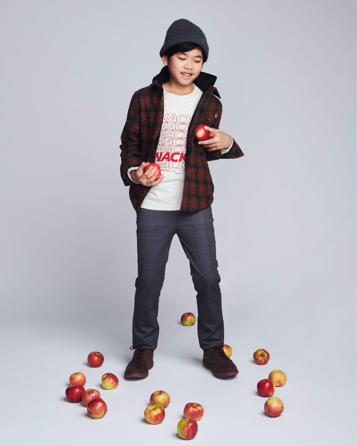 Appaman Hooded Plaid Shirt