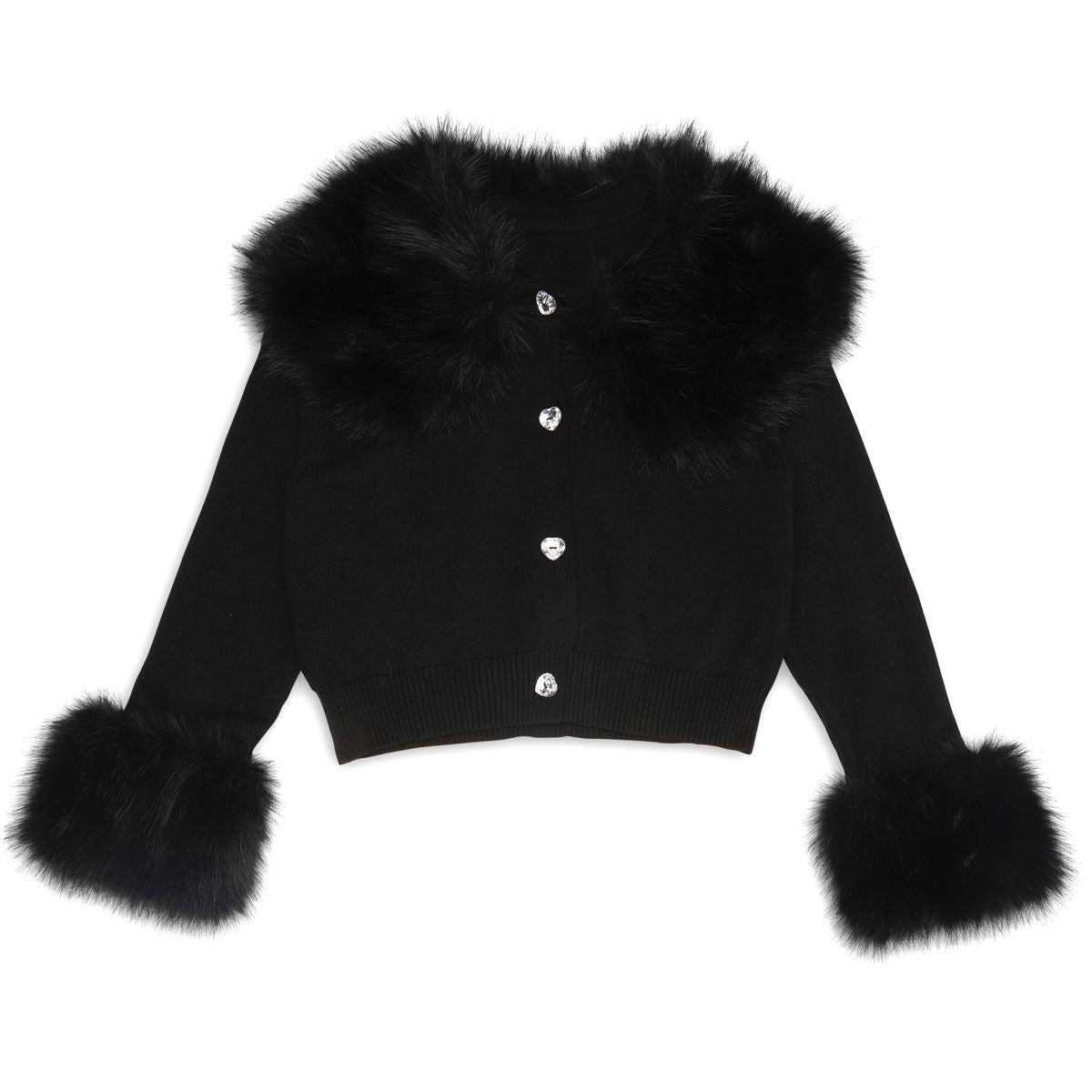 Vivian Furry Cardigan