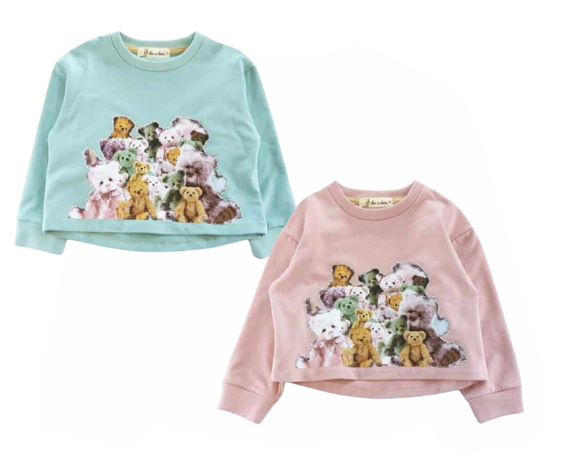 Teddy Print Sweatshirt