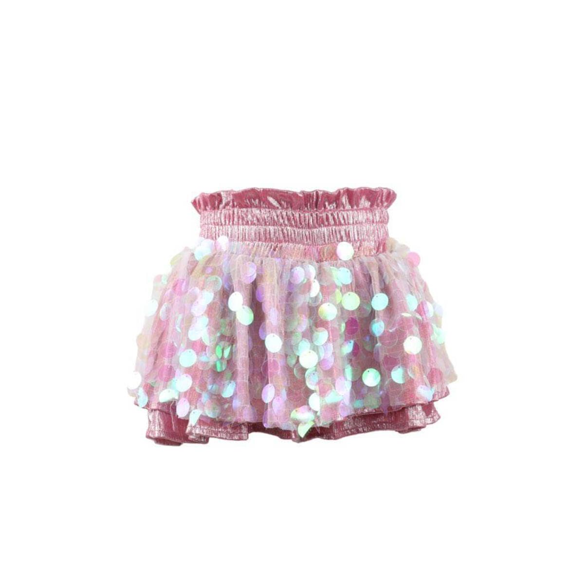 Paliette Metallic Skort