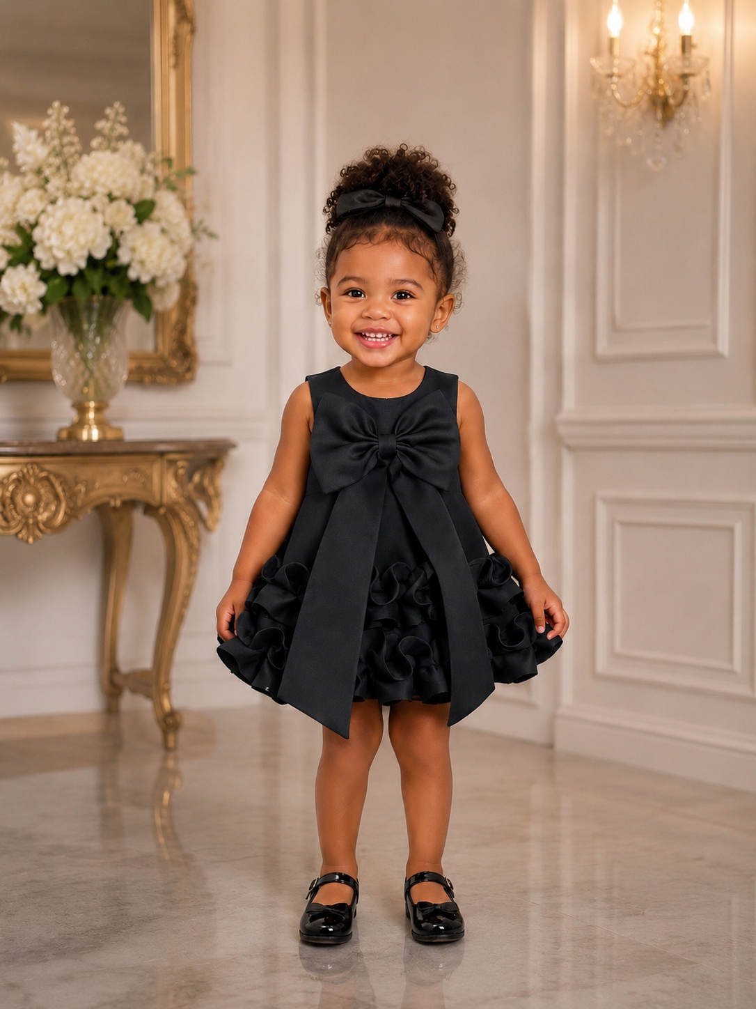 Bow and Ruffle LBD
