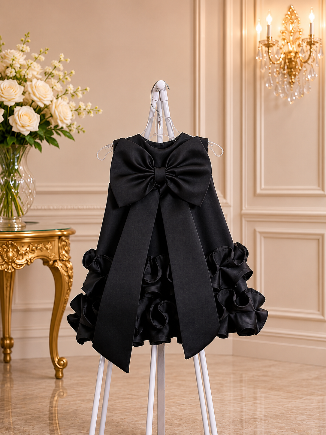 Bow and Ruffle LBD