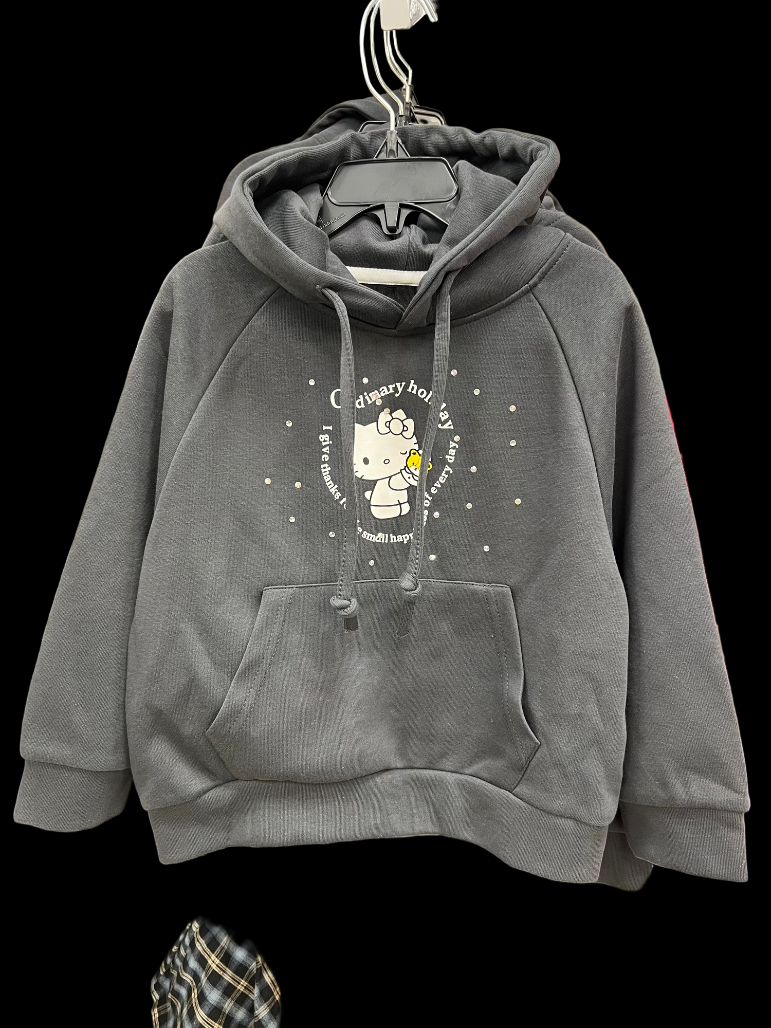 Kitty Bling Oversized Hoodie