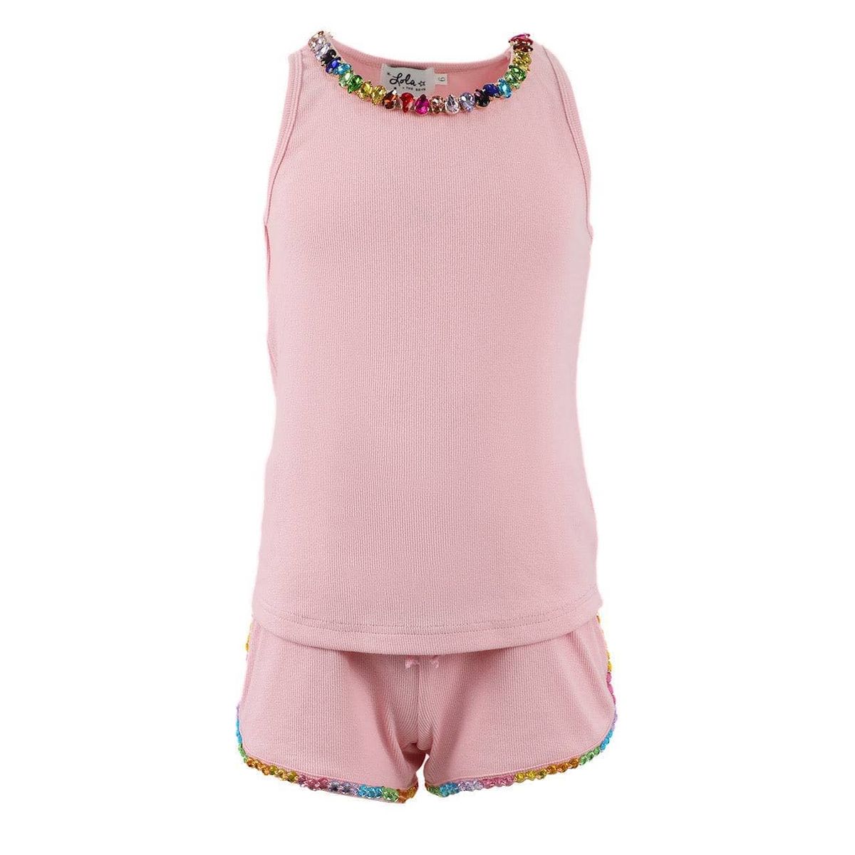 Crystal Rainbow Short Set