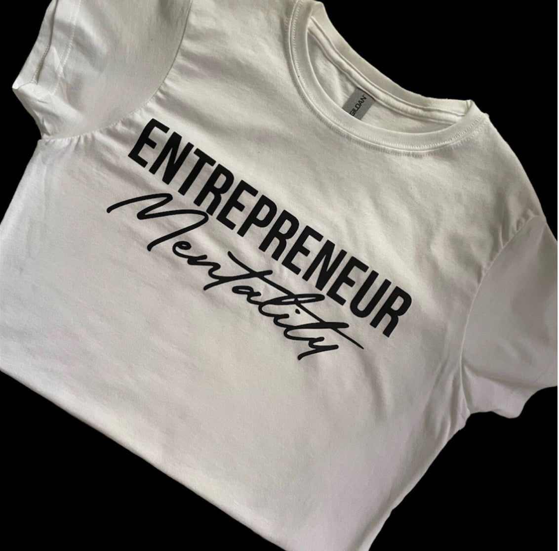 Camiseta de mentalidad emprendedora