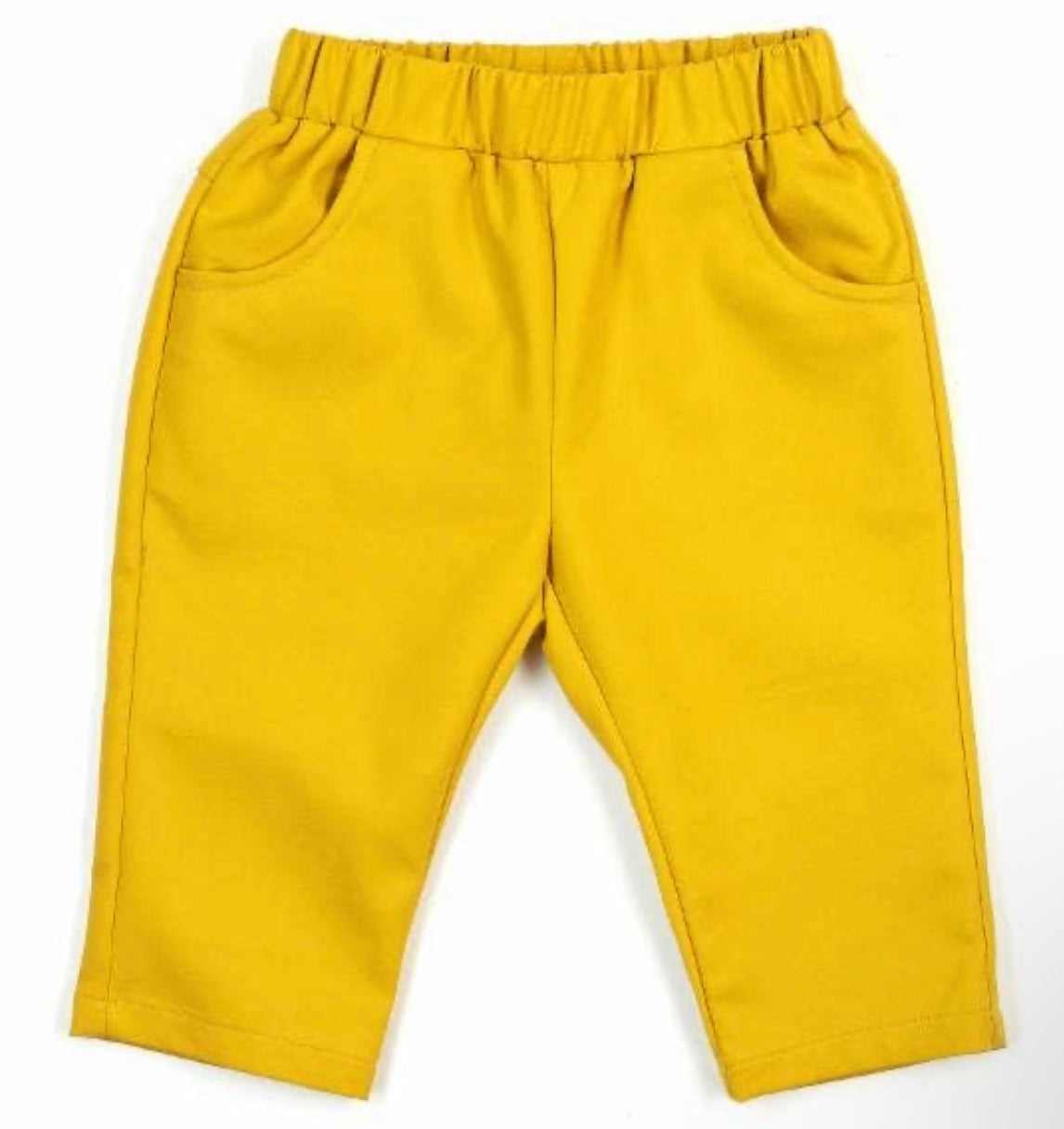 Pantalones de sarga de limón