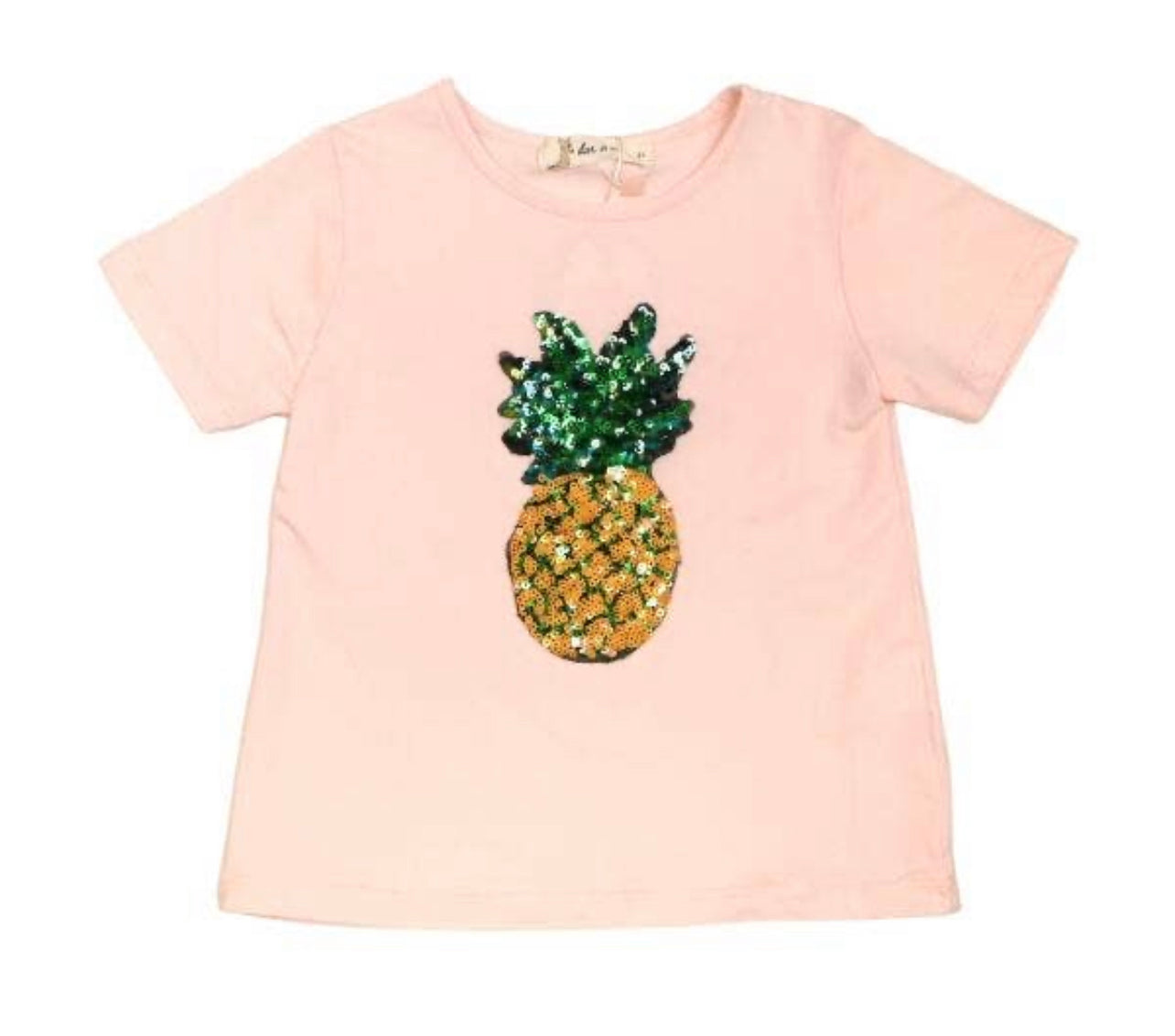 Camiseta de piña con lentejuelas