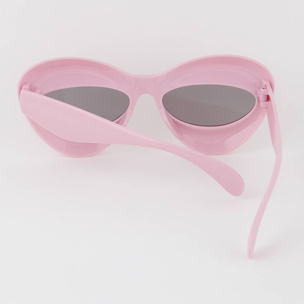 Kids Bulky Balloon Round Sunglasses