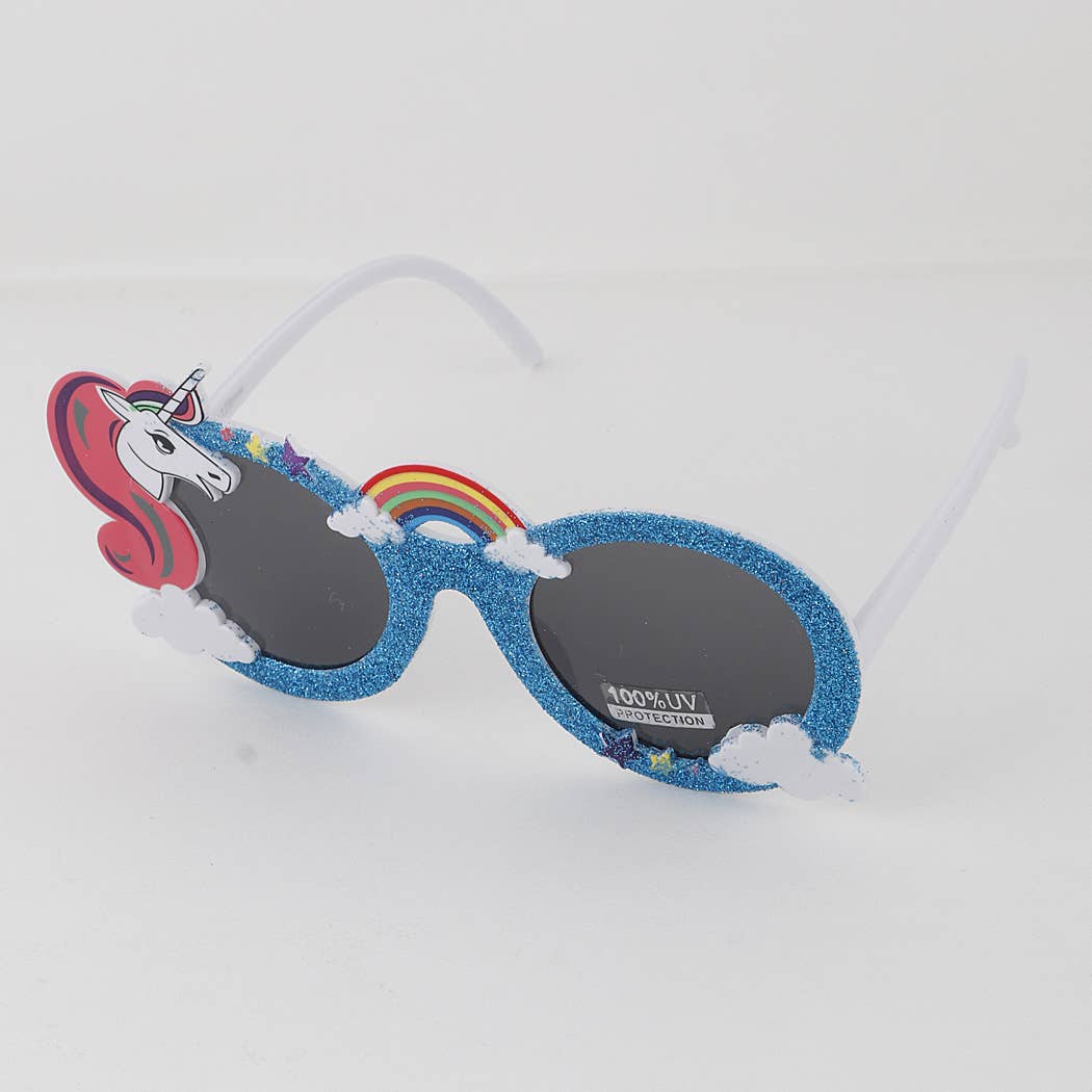 Unicorn Framed Round Sunglasses