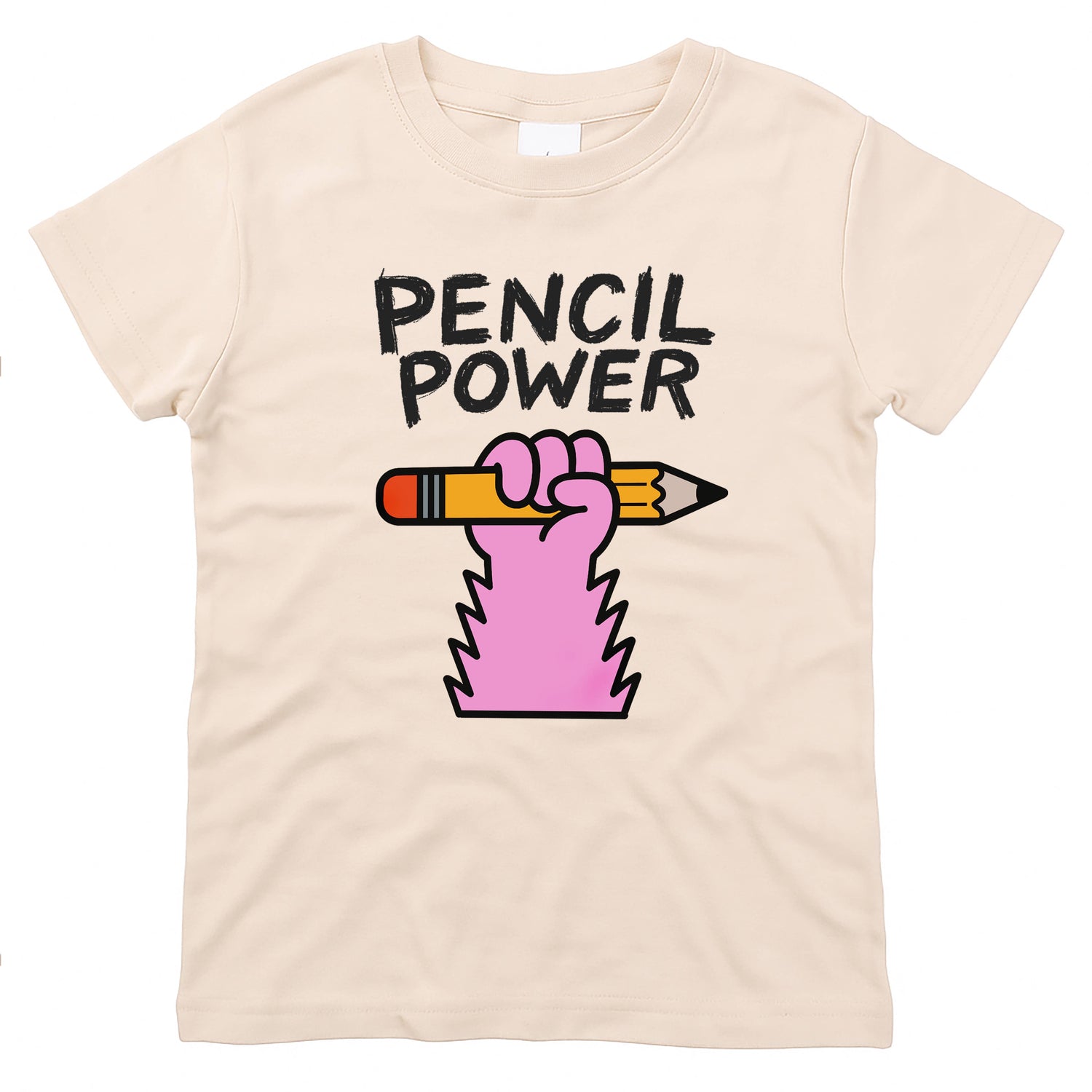 Back to School Pencil Unisex Graphic Organic Kids Shirt