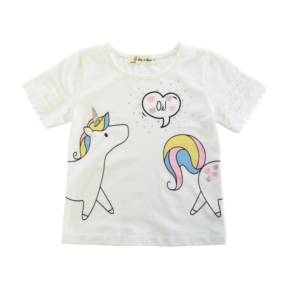Rhinestone Unicorn Tee (2 Colors)