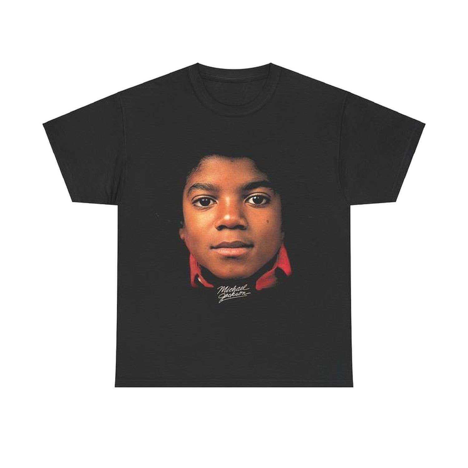MJ Jackson 5 Era Big Face Retro Vintage Tee