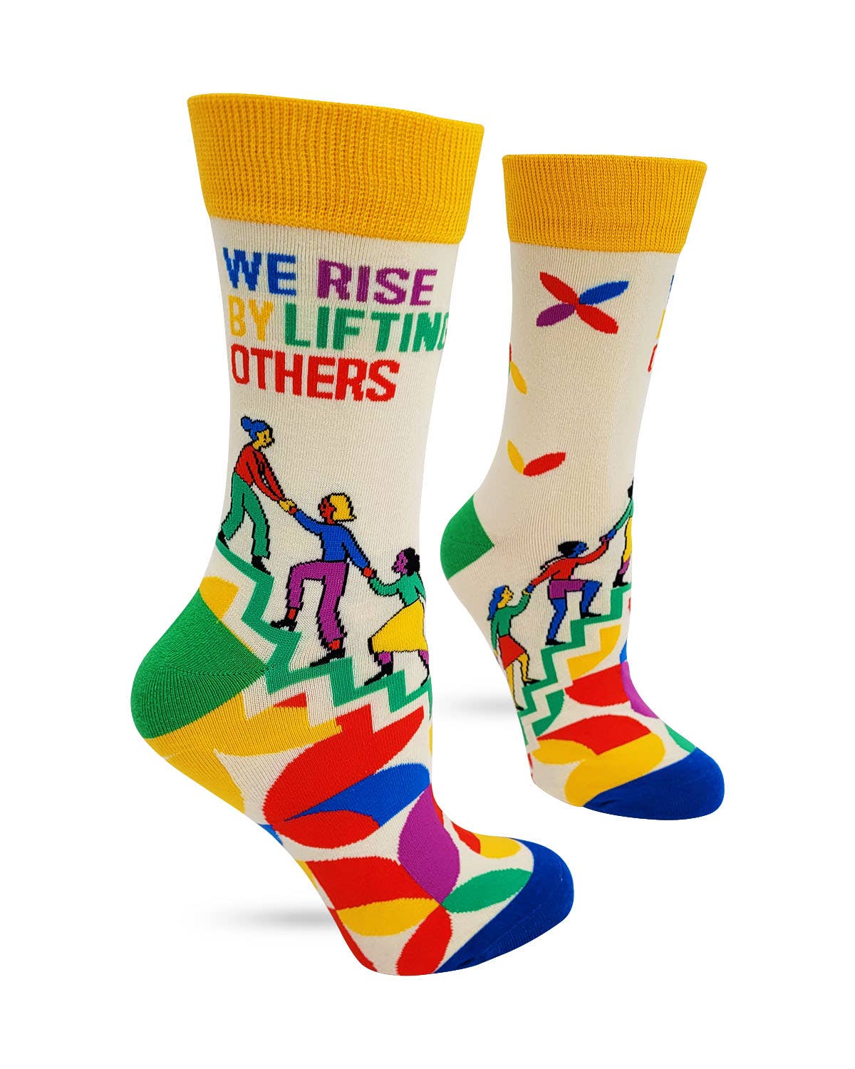 We Rise By Lifting Others Women's Crew Socks