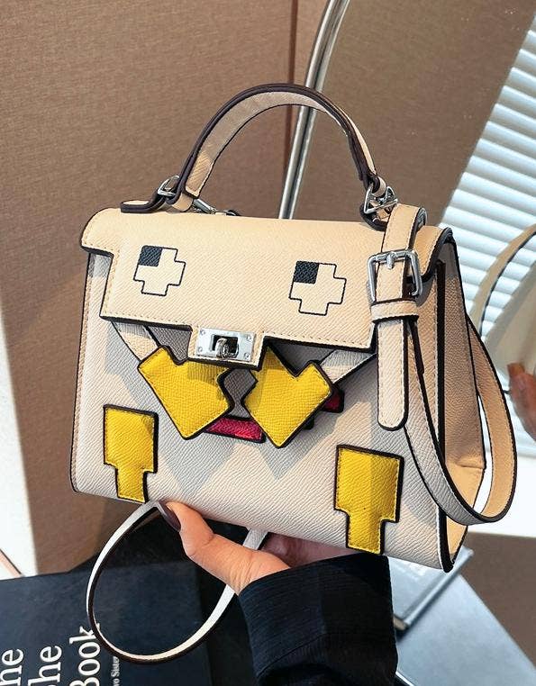 Emoji crossbody handbag