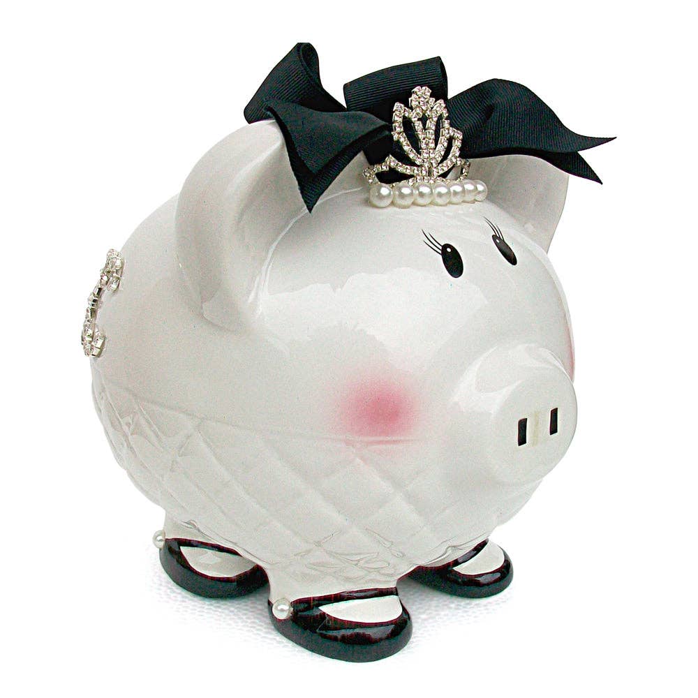 Queen B Large Piggy Bank