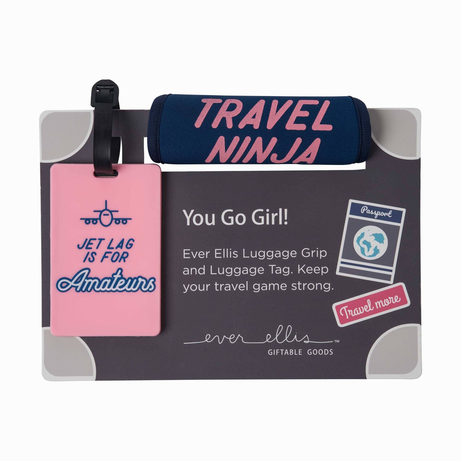 Luggage Tag Set, Jet Lag