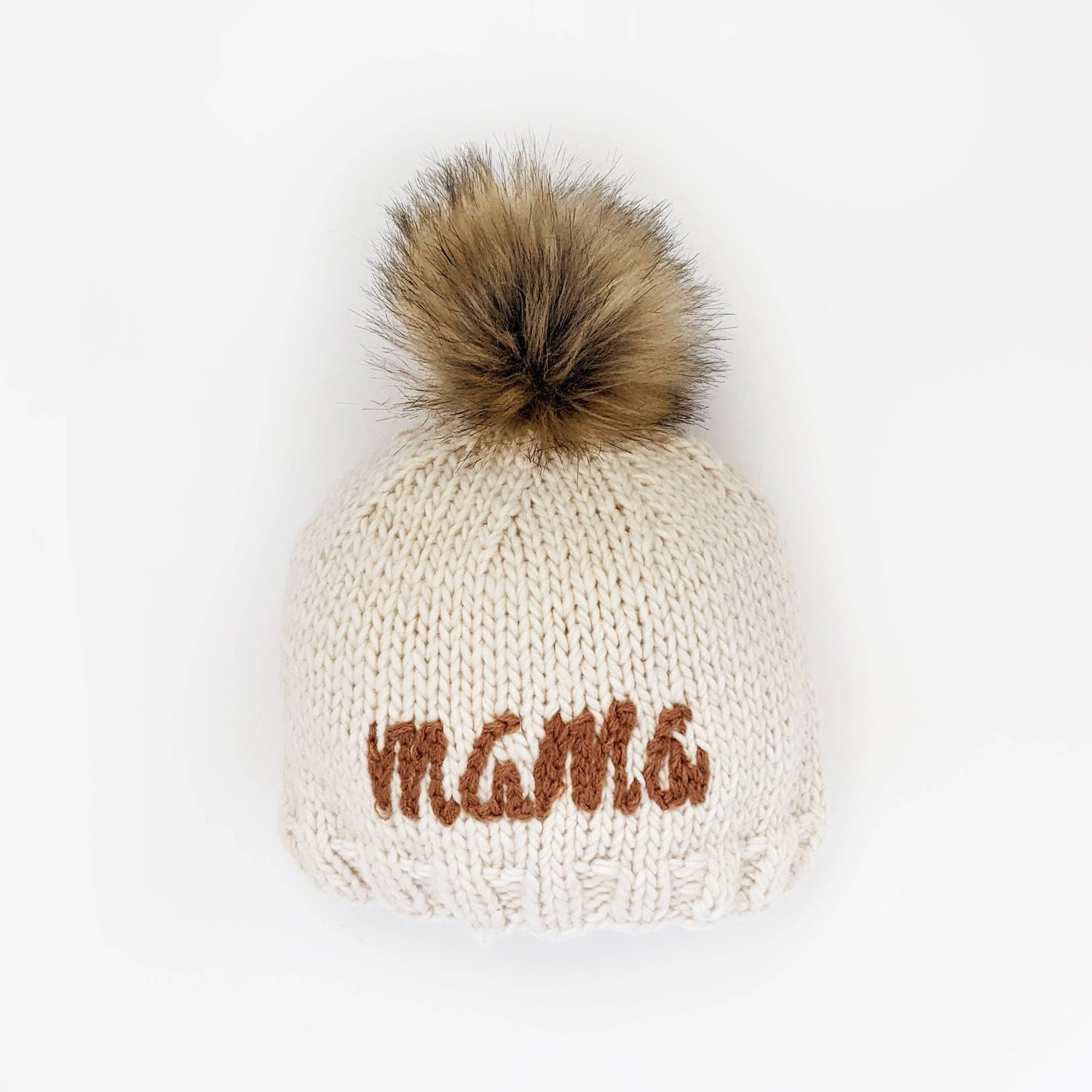Mama Pecan Beanie Hat Adult